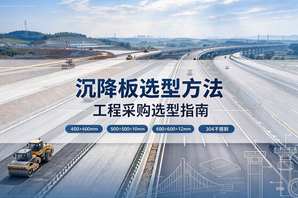 白朗沉降板选择方法