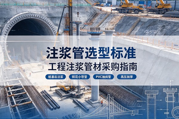 白朗注浆管选型标准